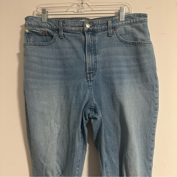 Madewell Distressed Light Hernando Wash Comfort Stretch The Perfect Vintage Jean - Picture 4 of 10